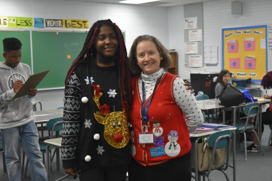 Looking Cute On Ugly Sweater Day