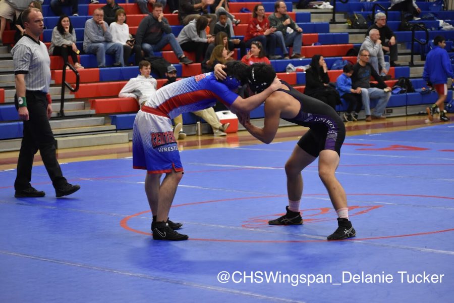 Centennial Hosts Wrestling Tri-Match with Long Reach and Glenelg